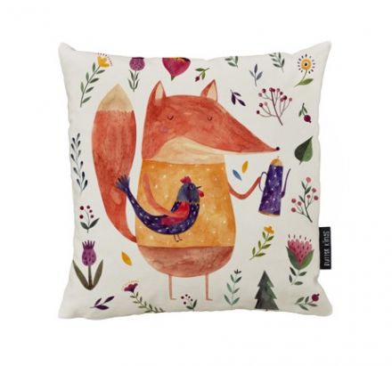 Cushion cover meadow in spring