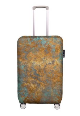 Luggage cover copper, size S