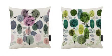 Set of 2 cushion covers spring time