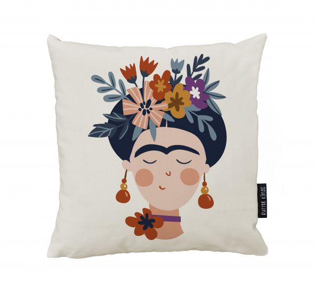 Cushion cover love Frida, canvas bavlna