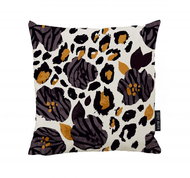 Cushion cover leopard print