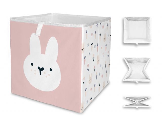 Storage box sweet bunnies, 32x32 cm