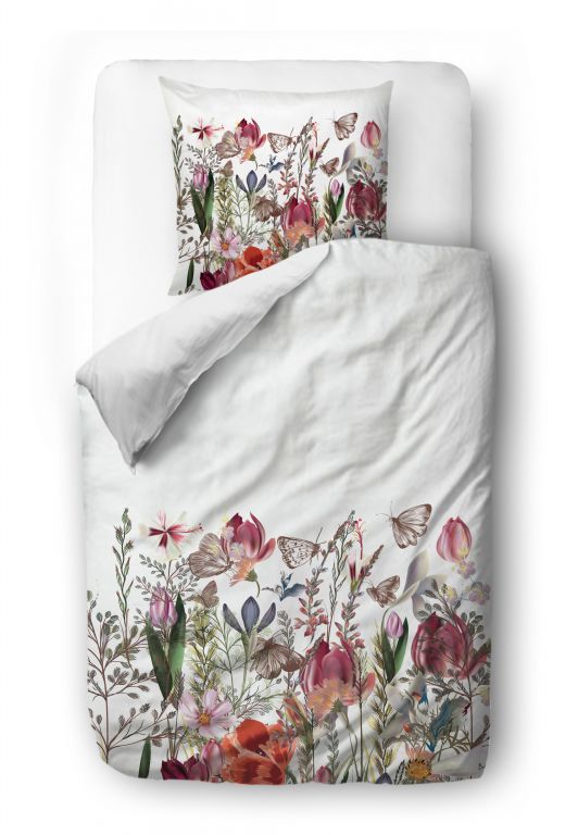 Bedding set floral 140x200/90x70cm