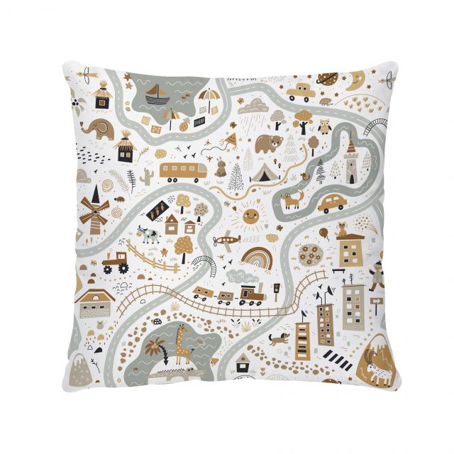 Cushion cover do you find a way, cotton