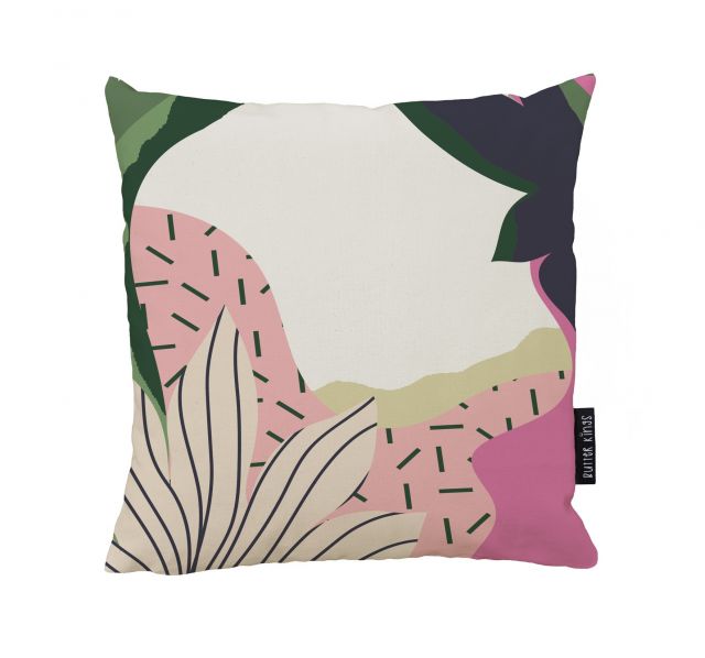 Cushion cover jungle in summer
