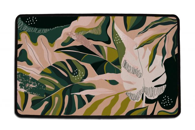 Fußmatten exotic jungle, 90 x 60 cm