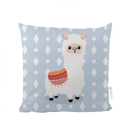 Cushion cover cotton friends - little lama