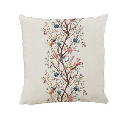 Cushion cover blooming tree