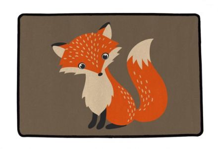 Rug multifunctional forest fox, 90x60cm