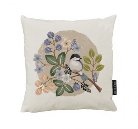 Cushion cover great tit